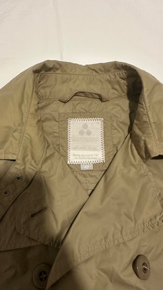 Gabardina Peuterey Beige Talla 42