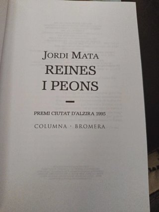 REIONES I PEONS (Catalan Edition)
