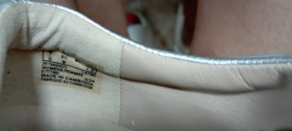Bambas Clarks plateadas talla 41