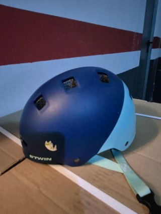 Casco Bici/Patines Niño Azul/Claro