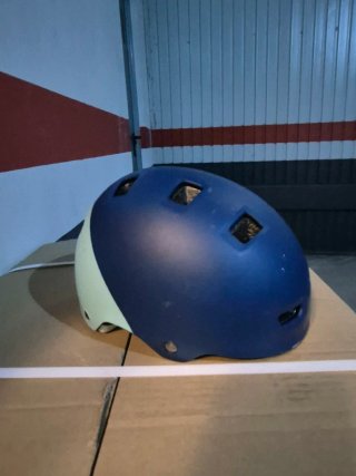 Casco Bici/Patines Niño Azul/Claro