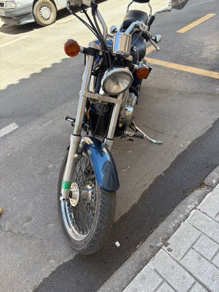 Honda Shadow Azul 600cc