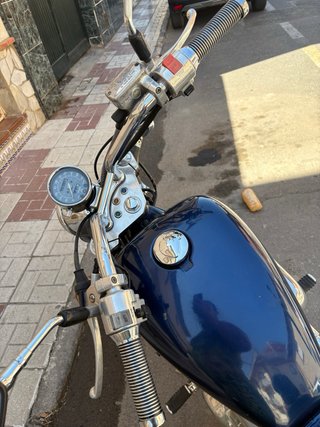 Honda Shadow Azul 600cc