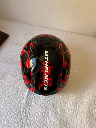 Casco de moto con diseño Joker