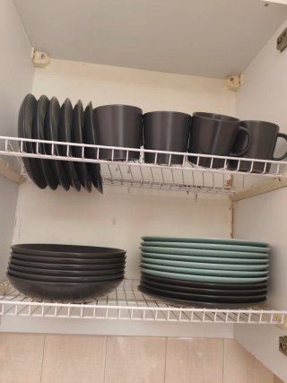 Vajilla seis puestos Ikea colección Fargklar.