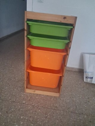 Mueble Almacenaje Pino