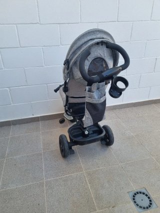Triciclo Kinderkraft Aveo Gris