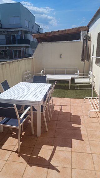 Conjunto Terraza: Sofás y mesas