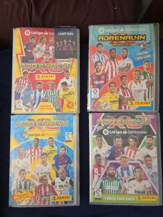 Álbumes Panini Adrenalyn XL LaLiga 17-18-19-20