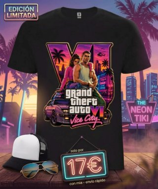 Camiseta GTA VI Vice City