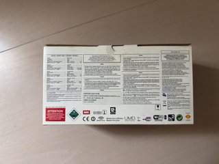 Caja Sony PSP Value Pack + Memory Stick