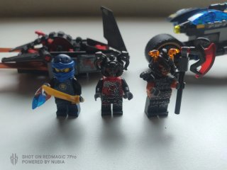 Lego Ninjago Rayo del Desierto 70622 Con Manual