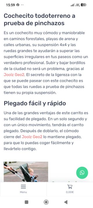 Cochecito Joolz Geo2 Gris