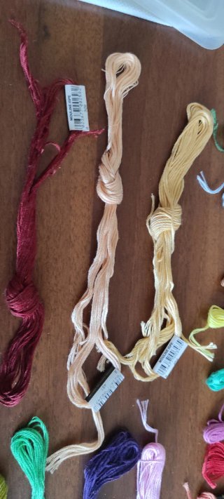 Set 22 matassine mouliné ISPE