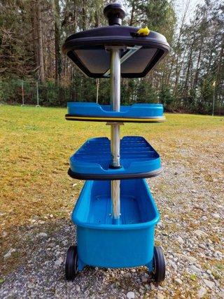 Carro de ferramentas Hazet azul