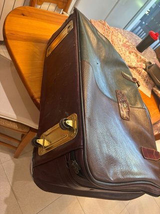 Maleta grande vintage 2 ruedas Nobuk