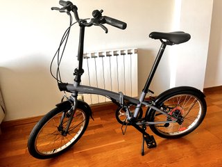Bicicleta Plegable BTWIN Tilt 120 Gris 20