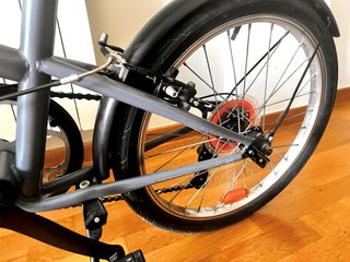 Bicicleta Plegable BTWIN Tilt 120 Gris 20