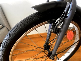 Bicicleta Plegable BTWIN Tilt 120 Gris 20