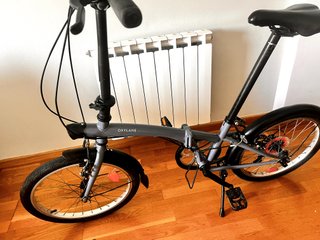 Bicicleta Plegable BTWIN Tilt 120 Gris 20