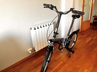 Bicicleta Plegable BTWIN Tilt 120 Gris 20