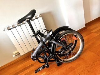 Bicicleta Plegable BTWIN Tilt 120 Gris 20