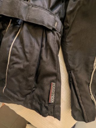 Chaqueta Moto Adulto Negra