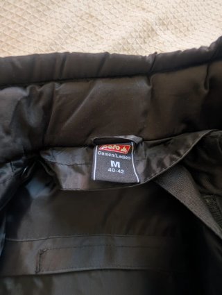 Chaqueta Moto Adulto Negra