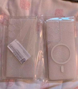 Dos Fundas S24 ULTRA transparentes nuevas