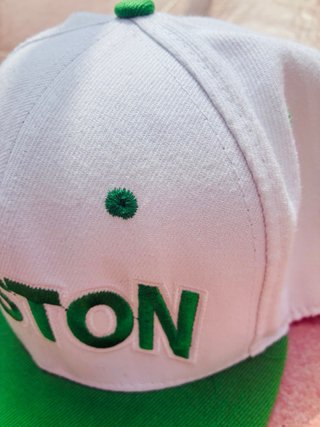 Gorra Boston Celtics Blanca y Verde