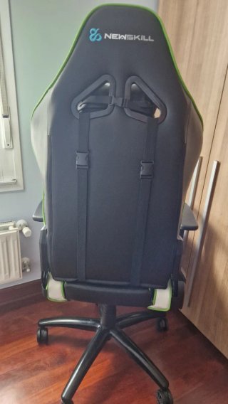 Silla Gamer Newskill Kaidan Negra y Verde