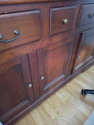 Aparador grande madera nogal 170cm