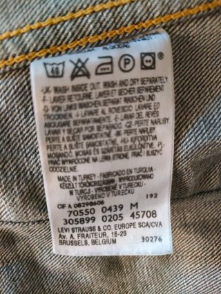 Chaqueta Vaquera Levi's Clásica Azul