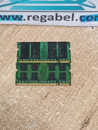 2 memorie RAM DDR2, 2GB SO-DIMM, 667MHz, Kingston