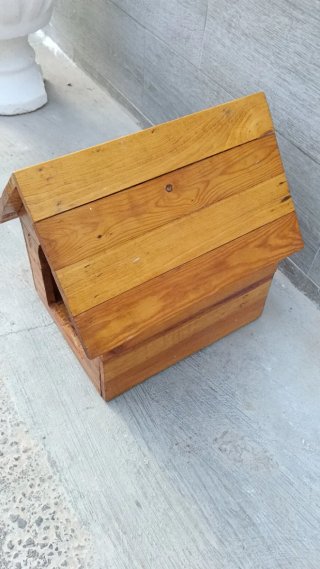 Caseta Madera Perro Pequeño 3/4 kg