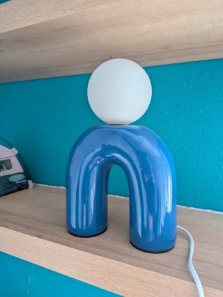 Lámpara LED U EXAGON Azul