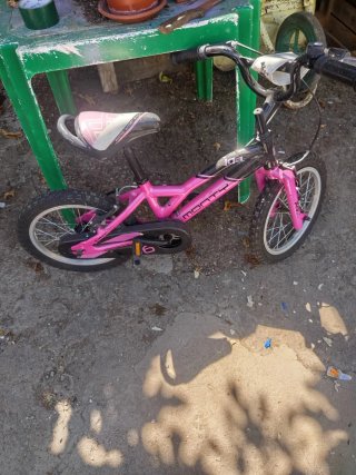 Bicicleta infantil Monty rosa 16