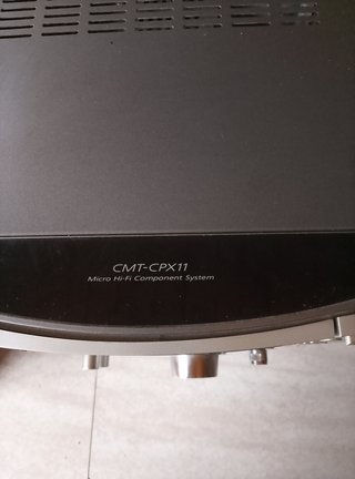 Sony Micro Hi-Fi CMT-CPX11 Radio CD Cassetta