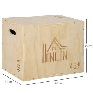 Box Jump a 3 Altezze Regolabili per Casa e Palestr