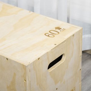 Box Jump a 3 Altezze Regolabili per Casa e Palestr