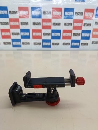 ULANZI ST-14 - Supporto per treppiede per telefono cellulare, adattatore in alluminio con slitta fredda, supporto per telefono cellulare a 360° per iPhone 13 12 11 MAX Pro iPhone X XR XS 6 7 Plus