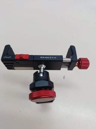 ULANZI ST-14 - Supporto per treppiede per telefono cellulare, adattatore in alluminio con slitta fredda, supporto per telefono cellulare a 360° per iPhone 13 12 11 MAX Pro iPhone X XR XS 6 7 Plus