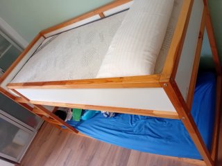 Cama nido IKEA KURA + colchón