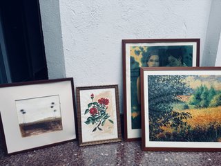 Lote de 4 cuadros decorativos