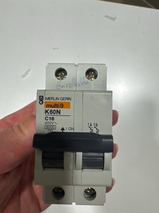 Merlin Gerin multi9 K60N C16 Interruptor