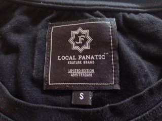 Camiseta Local Fanatic TerrorPanda Hombre Negra