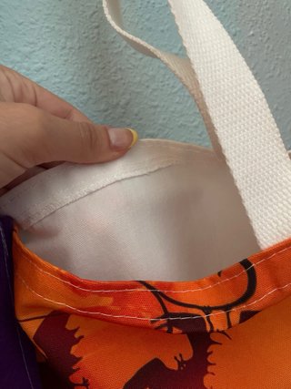Lote 4 Bolsas de Tela Totebags de Halloween NUEVAS