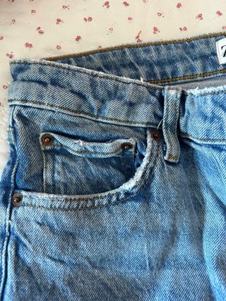 Pantalón vaquero Zara azul