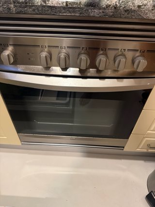 Placa de cocina a gas y horno teka