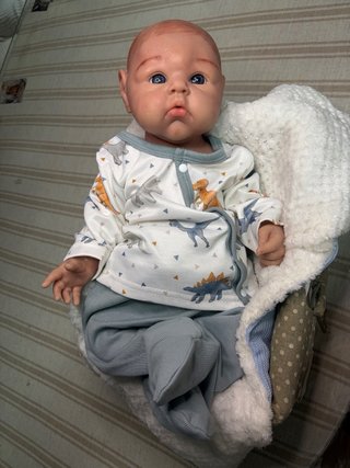 Muñeco Reborn Silicona Bebé Realista